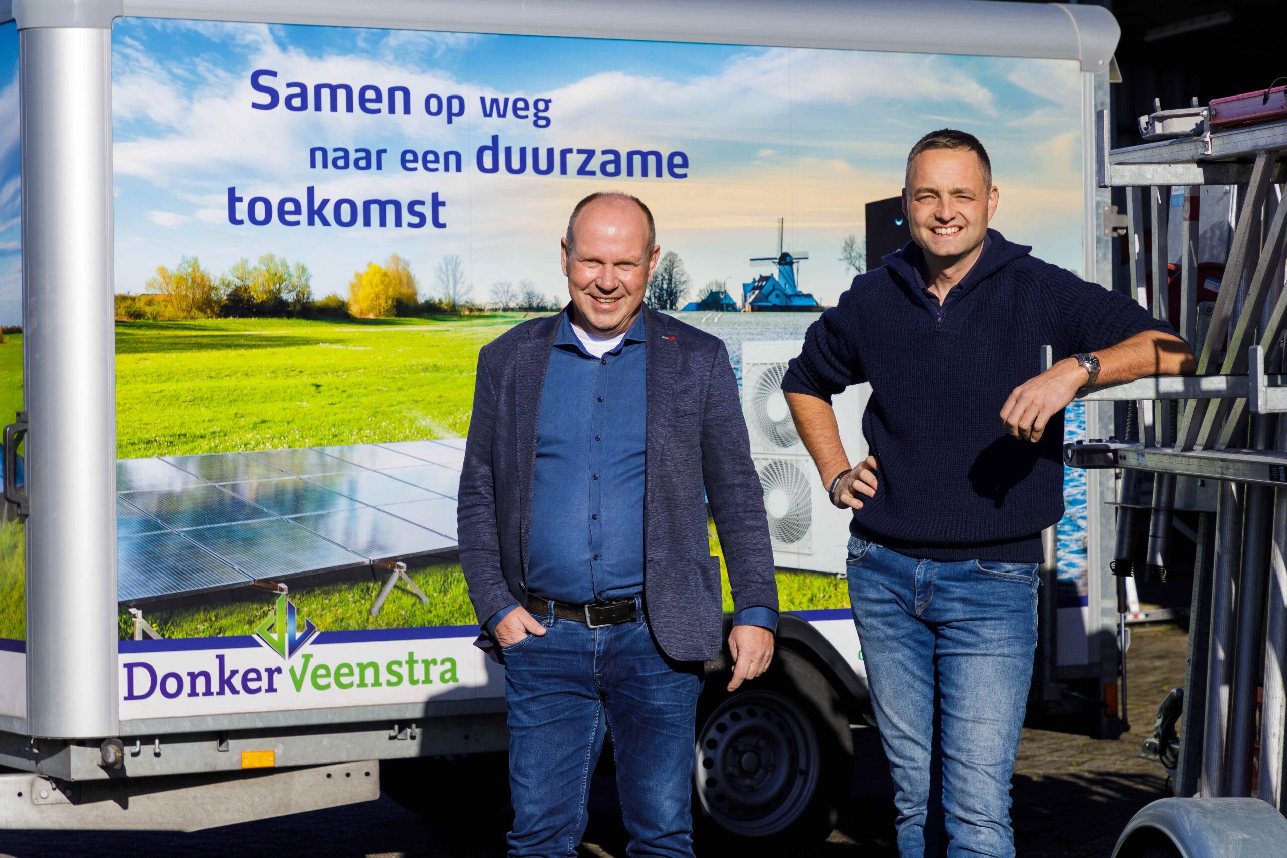 Reint Donker en Klaas Veenstra